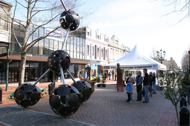 Sculpture symposium, Nelson, New Zealand