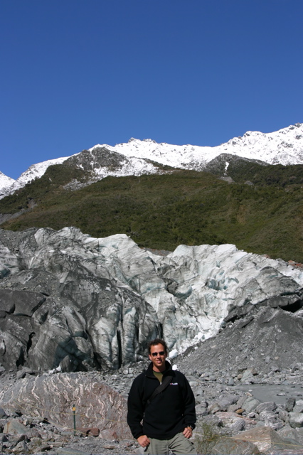 Fox Glacier up close, New Zealand