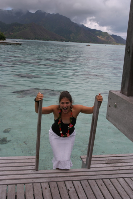 Pontoon, Moorea
