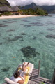 Lounging in paradise, Moorea