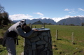 Sighting the glacier, New Zealand