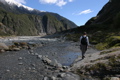 Glacial valley, Fox Glacier, New Zealand