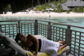 Lounge in paradise, Moorea